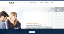 Desktop Screenshot of elma.ch