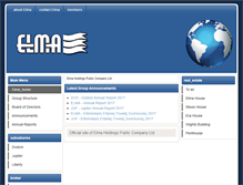 Tablet Screenshot of elma.com.cy